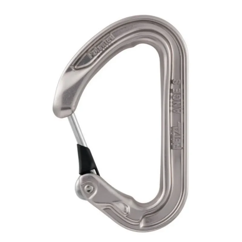 Wire‑Gate Carabiner, Mini Spring‑Loaded Climbing Quickdraw For Rock Mountaineering
