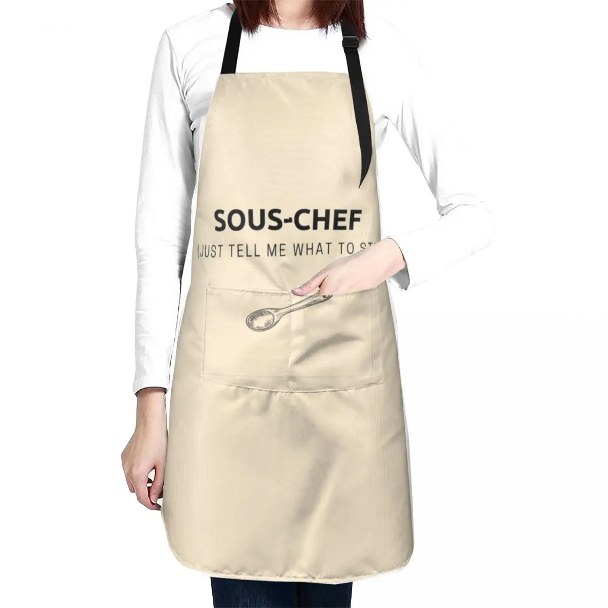 Sous-chef (Just Tell Me What to Stir) - Home Cooking Apron Apron Barber Beauty Apron