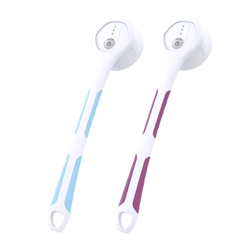 

Electric Massager Silicone Bath Brush Back Scrubber 5 Brush Heads Rechargeable