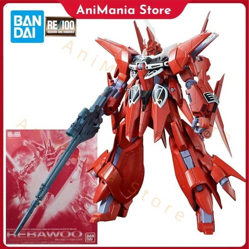 

Bandai RE 1/100 AMX-107R Rebawoo Gundam Фигурка Gundam Сборка Модель Комплект В наличии