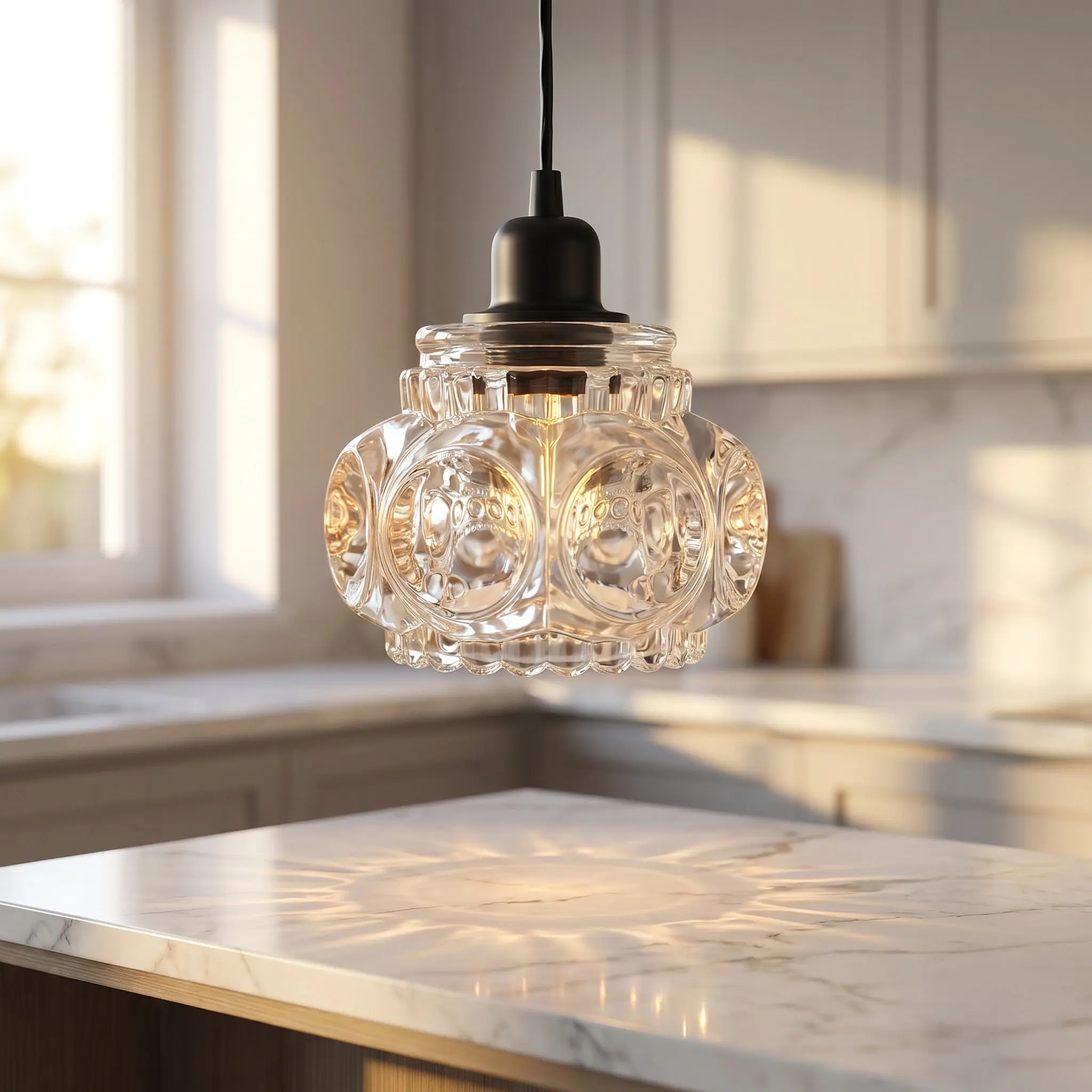 Clear Glass Lamp Shade Replacement Globe Cover Elegant Design for Wall Lamp Chandelier Aromatherapy Lamps Home Office