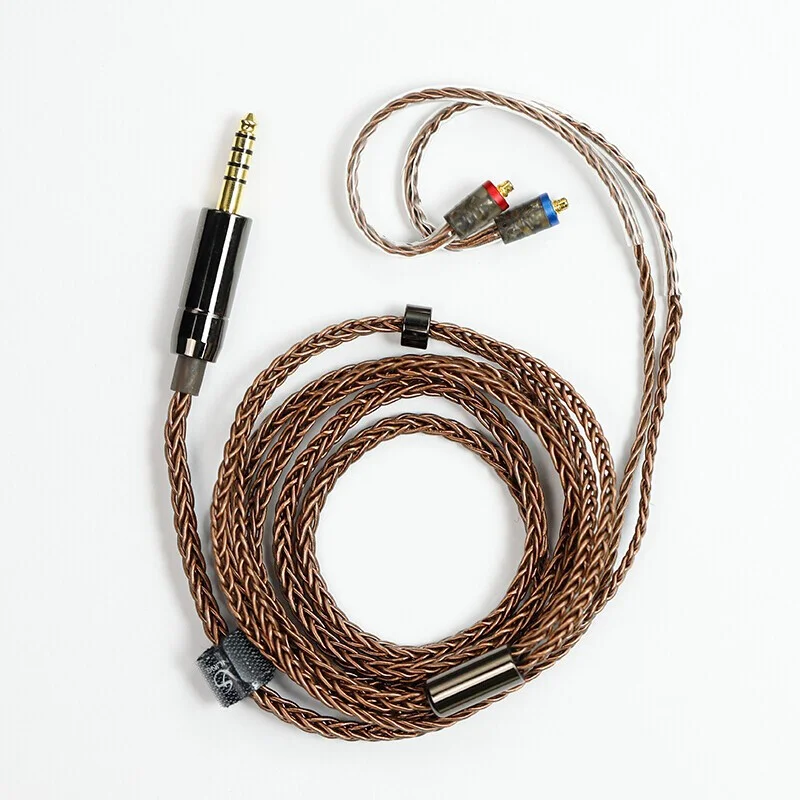 SHANLING EL1 2.5/4.4mm Balanced 3.5mm Single-ended MMCX Earphone Cable Furukawa Single Crystal Core Copper for ME700 ME500