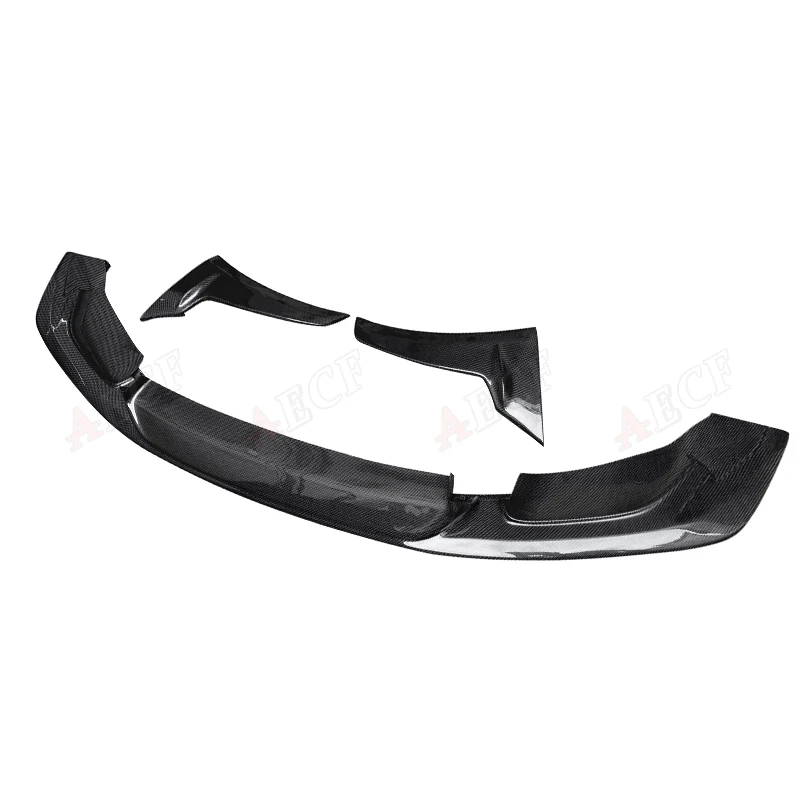 For BMW M3 F80 M4 F82 F83 Carbon Fiber Front Bumper Chin Diffuser Front Lip Splitter Lower Guard Plate Coner Body Kit