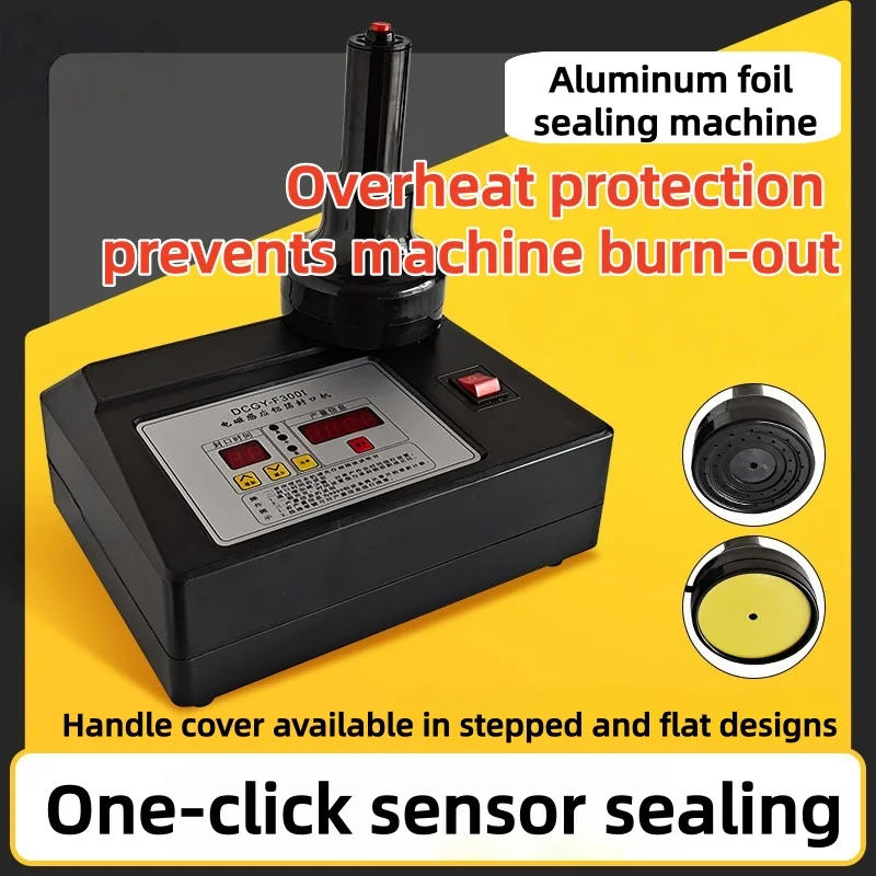 Handheld Electromagnetic Induction Aluminum Foil Sealing Machine Portable Bottle Cap Liner Sealer For Honey Medicine Oil Bottles