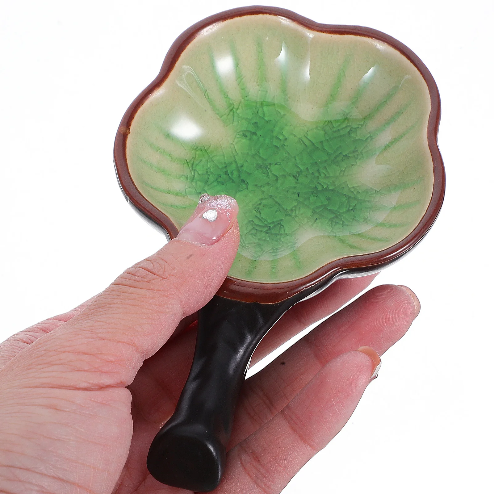 Patterned Ceramic Ink Dish Ink Well Brush Holder Multifunctional Porcelain Calligraphy Painting Sumi-E Accessories