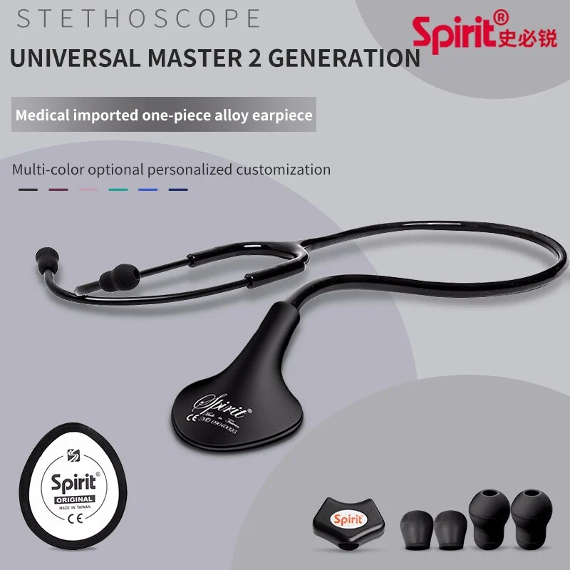 Spirit 635 Single Head Hanging Diaphragm Stethoscope for Medical Students, Doctors and Nurses Professional Medical Stethoscope