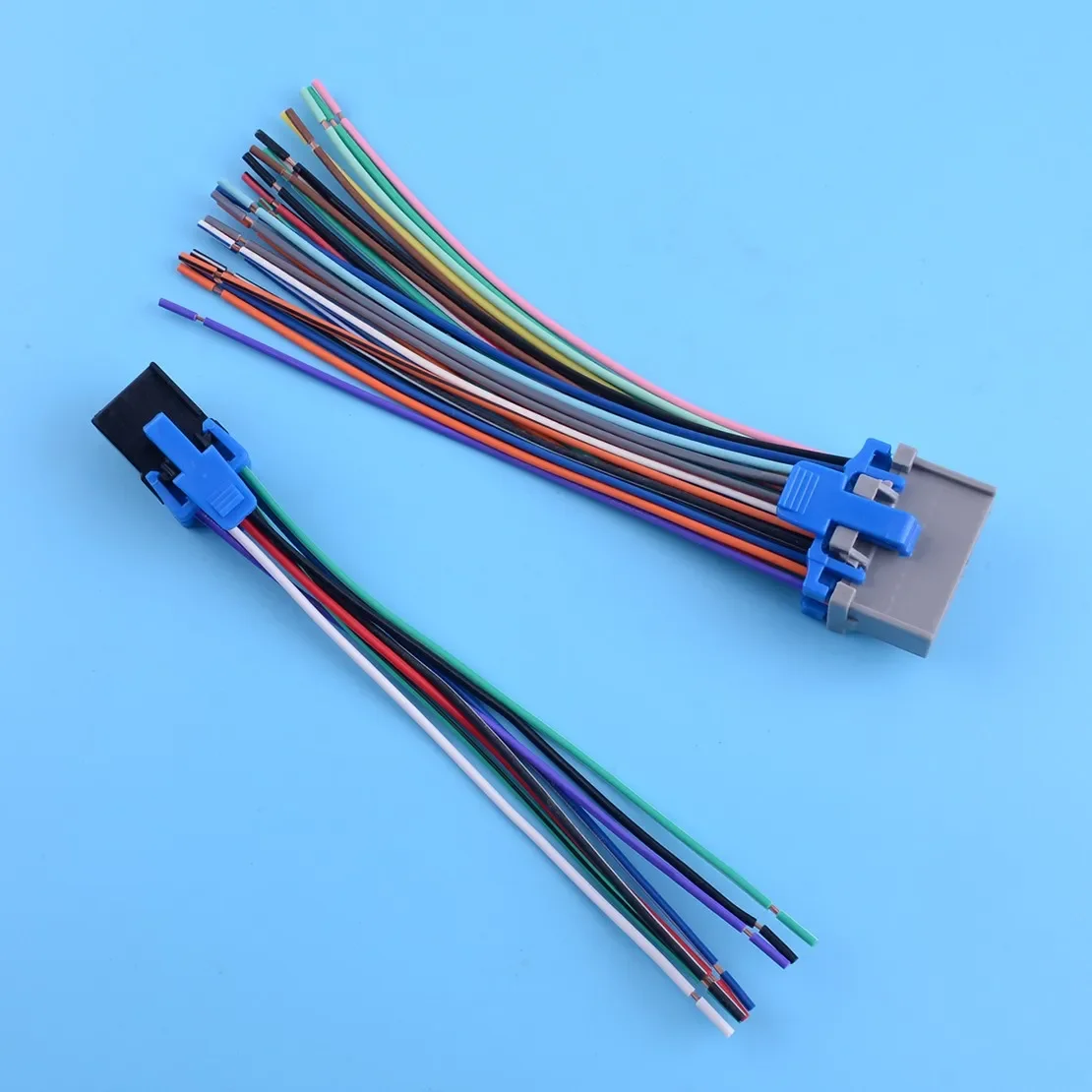 24-Pin + 12-Pin Radio Wire Harness Plug for GMC Buick Cadillac Chevrolet 71-2003-1 - Car Stereo Side Wiring Adapter Connector