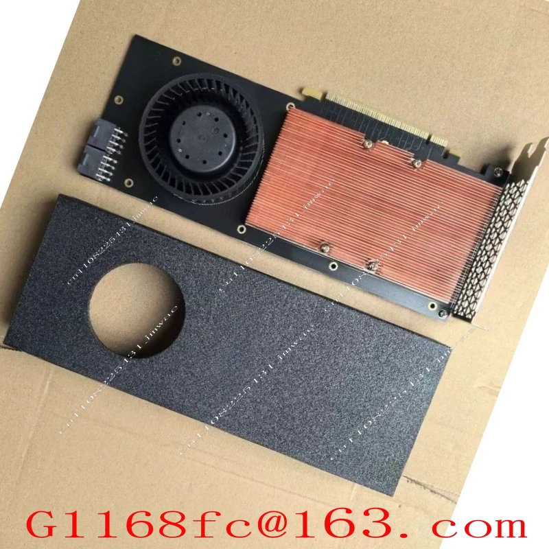 V100 SXM2 To PCIE Adapter Board, Solid with Fan