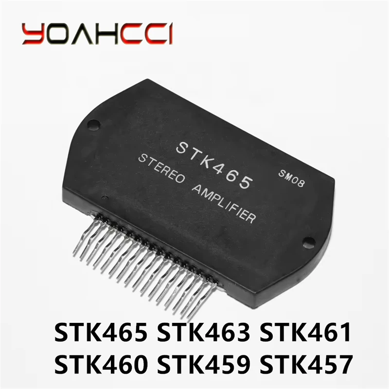 STK465 STK463 STK461 STK460 STK459 STK457 Audio Module Amplifier Thick Film Hybrid IC Original New 100% Quality