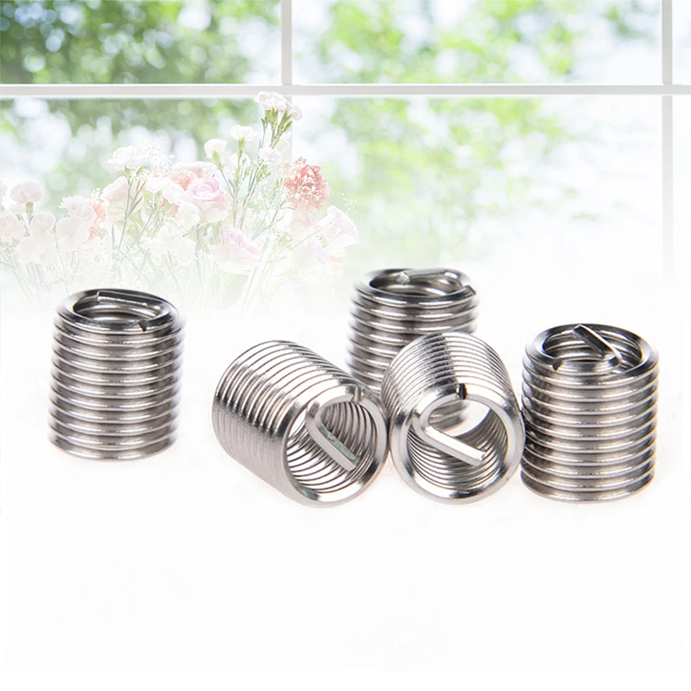 

60 pcs Stainless Thread Repair Tool Screw Thread Repair Kit Helicoil Insert Tool for Automotive Suitable Protect Damage