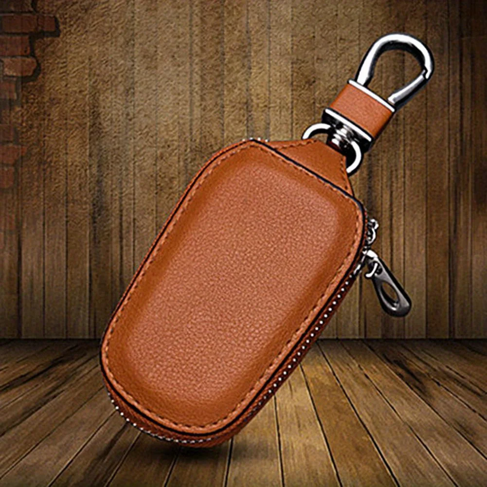 Colorfast  Premium Car Smart Keychain Case Holder Scratch-resistant Car Key Cover Dust-proof   for Automobile