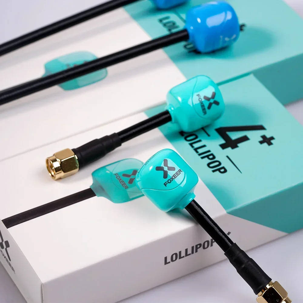 Foxeer Antenna Lollipop 4 Plus 4+ FPV Antenna 5.8G 2.6Dbi LHCP SMA RPSMA UFL MMCX FPV Omni LDS Antenna For FPV Racing Drone thumbnail 3