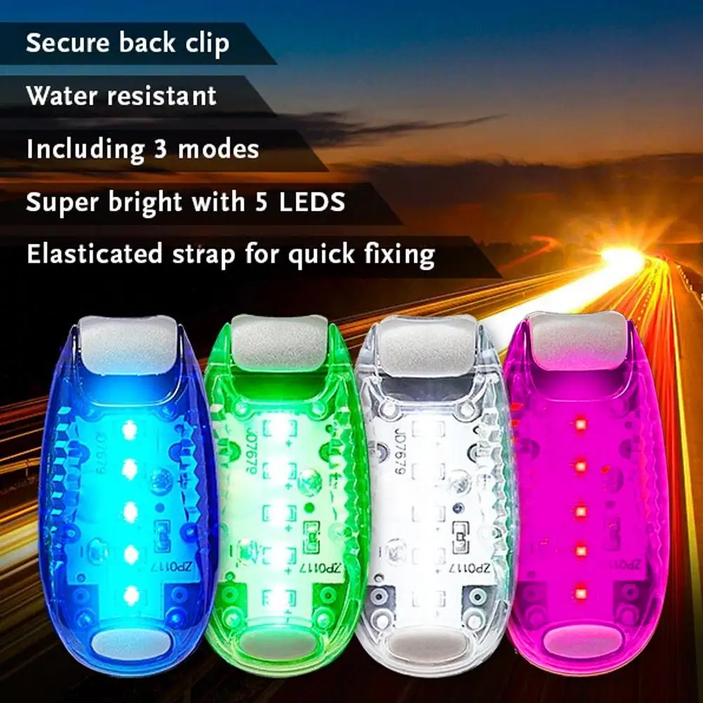 3 قطعة دراجة نارية صغيرة الذيل ضوء LED في الهواء الطلق ليلة تشغيل ضوء الذراع ضوء ظهره تحذير ليلة مشبك إضاءة خوذة الظهر Waterpr K2D2
