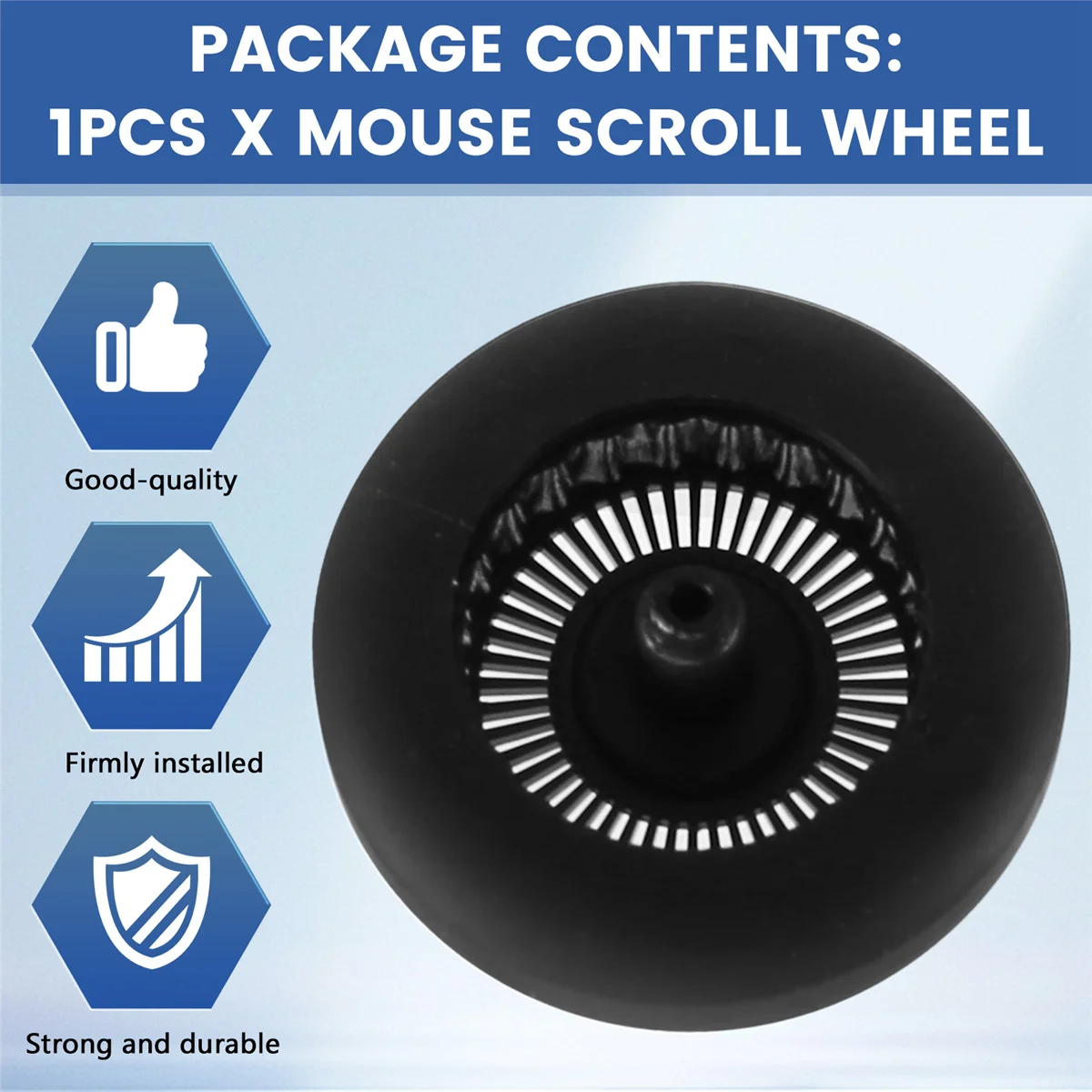 AB01 Mouse Scroll Wheel for G402 G302 G303 G602 G600 M215 M235 M505 G300 G300s Mouse Wheel Pulley Mice Roller Parts