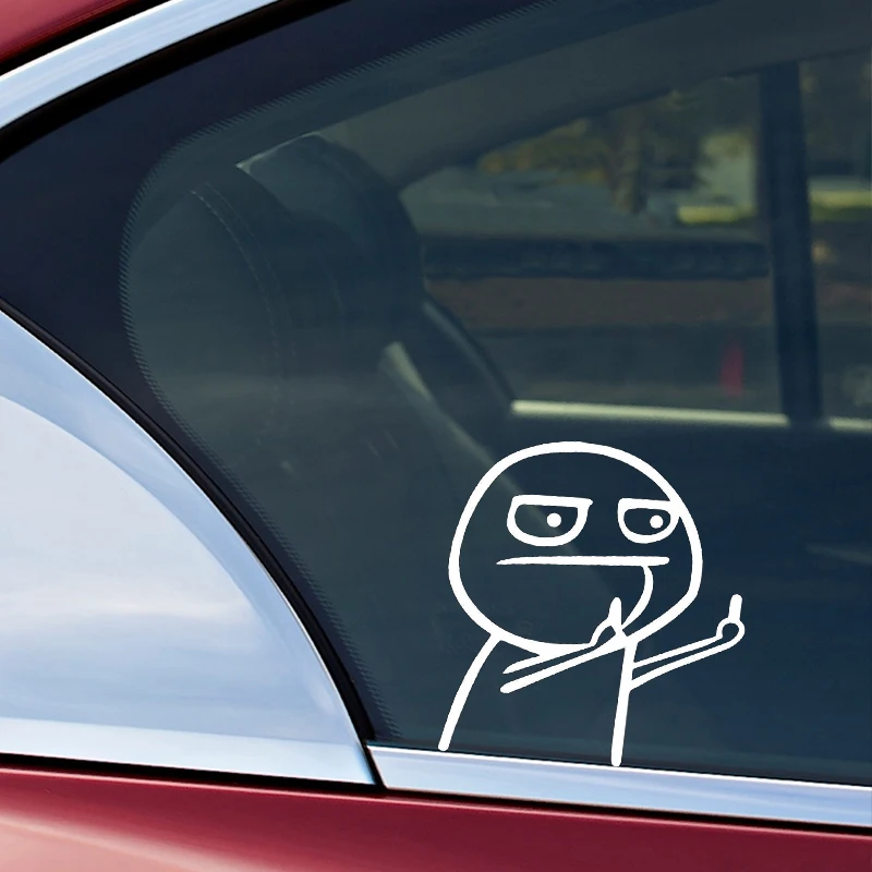 

22402# 12x13cm Car accessories Decal Funny Sticker Vinyl Decal Car Sticker Waterproof Auto Decors for Bumper Rear Window
