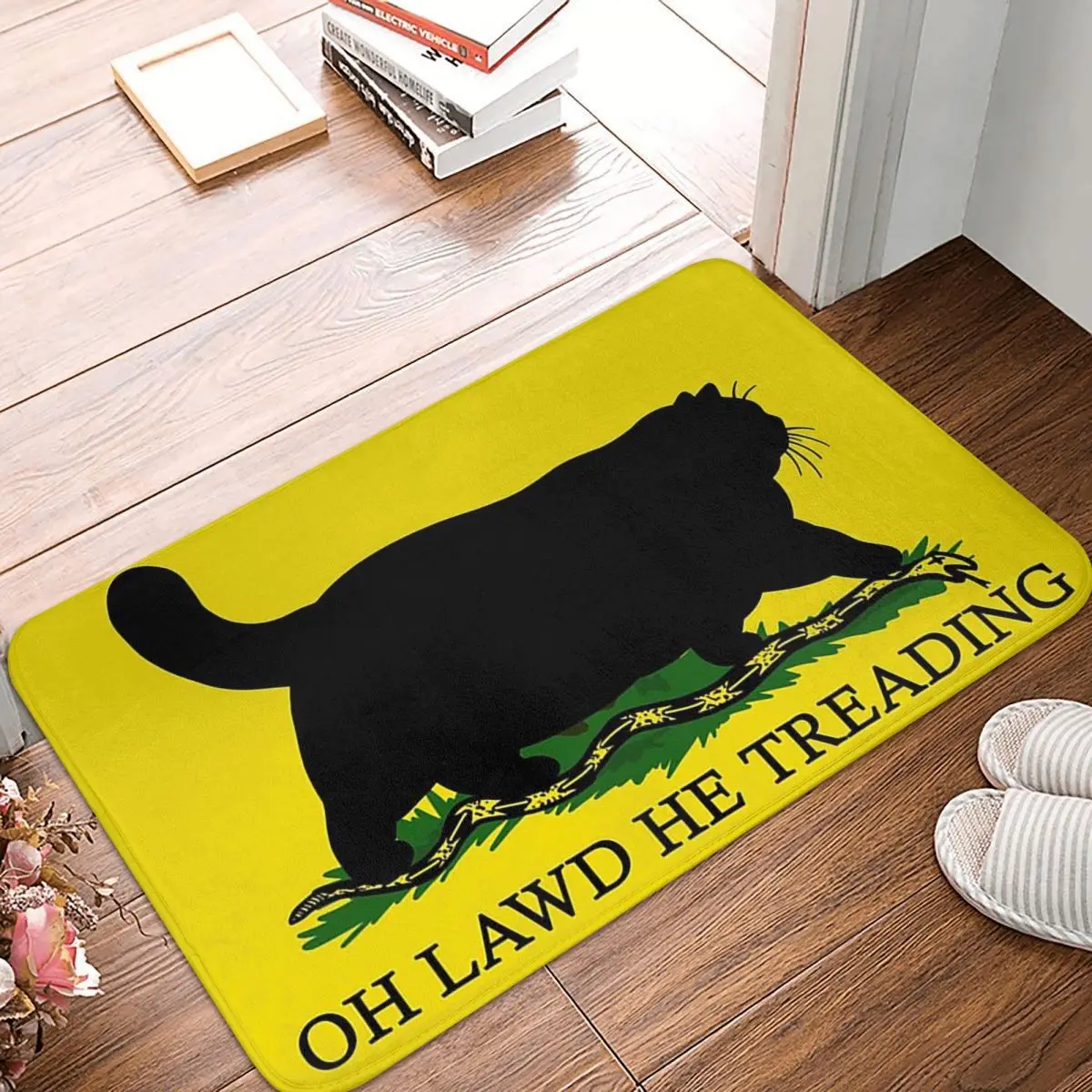 Oh Lawd He Treading Anti-slip Doormat Floor Mat Antiwear Carpet Rug for Kitchen Entrance Home Bedroom Footpad Mats