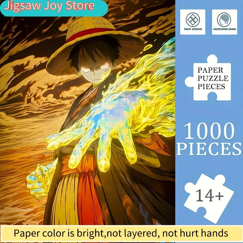 

A s Puzzle Box - Challenging Puzzle for Adults and Families, Medium Difficulty, Sturdy Construction, Gift for Anime Art Collec