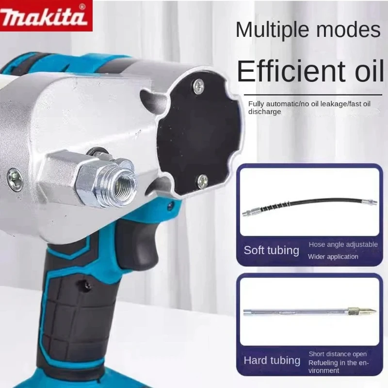 Makita Brushless Wireless Electric Grease Gun Fully Automatic High-Pressure Excavator Specific Grease Gun Tool For 18V Battery
