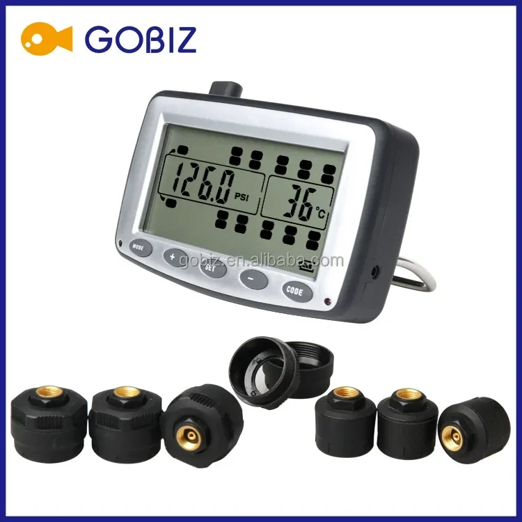 Tire Pressure Monitoring System Truck - TPMS TM508 Sensor 6 22 38 110 Tire Repeater Signal Amplifier, with Trailer Replacement