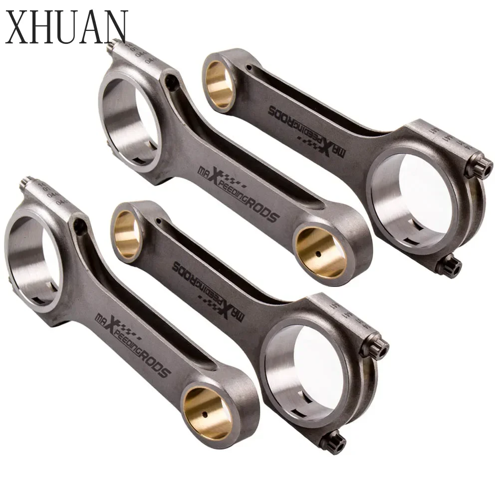 For MaXpeedingrods 1 Pieces Connecting Rods For BMW N20B20 2.0T / N26B20 H-Beam   Forged Steel Conrod