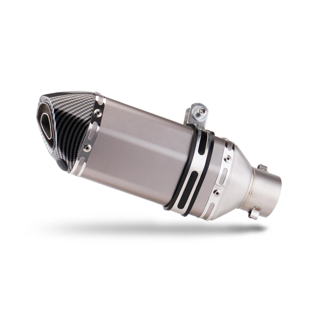 

STLF Universal Motorcycle Exhaust Muffler System 51mm Modified motorcycle Exhaust Pipe for pcx160 ninja250sl cb500f xsr700 R25 r