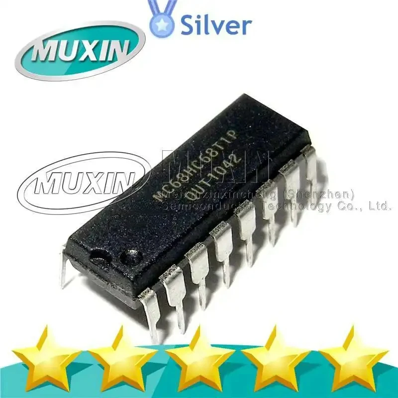 MC68HC68T1P DIP16 Electronic Components MC68HC705KJ1CP MC68HC908QY2CP MC68HC908QY2MP MC68HC908QY4CPE MC74HC4020N MC908QY4ACPE