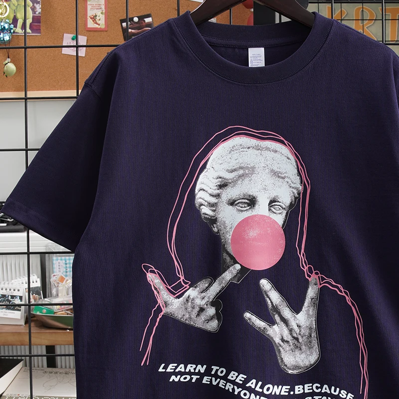 

Brand Cut Label End of Line American High Street Trendy ort Sve T-irt ex Street Sle Top Cotton 00% Summer Wear