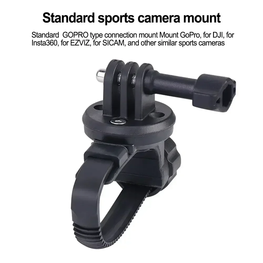 Bike Sports Camera Holder Integrated Handlebar Fixed Bracket For For Dji For 20-37mm Handle Bar Bicycle Accessories