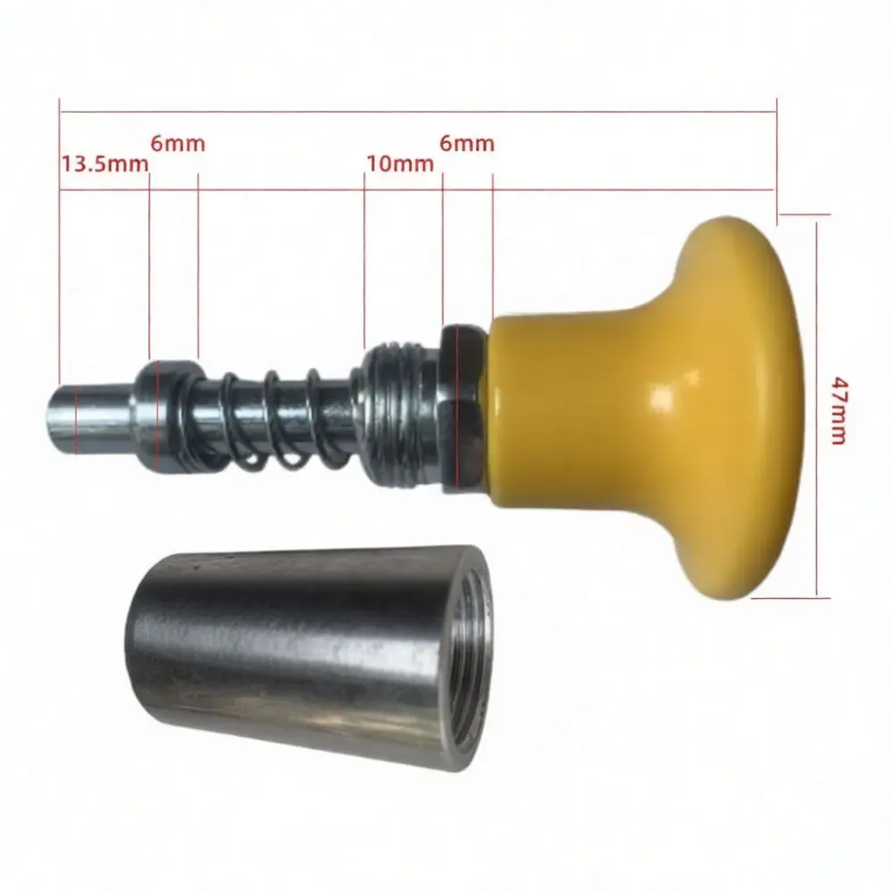 Universal Spring Loaded Pull Pin Fitness Equipment Aluminum Alloy Knob Replacement Adjustable Weight Stack Strength Parts