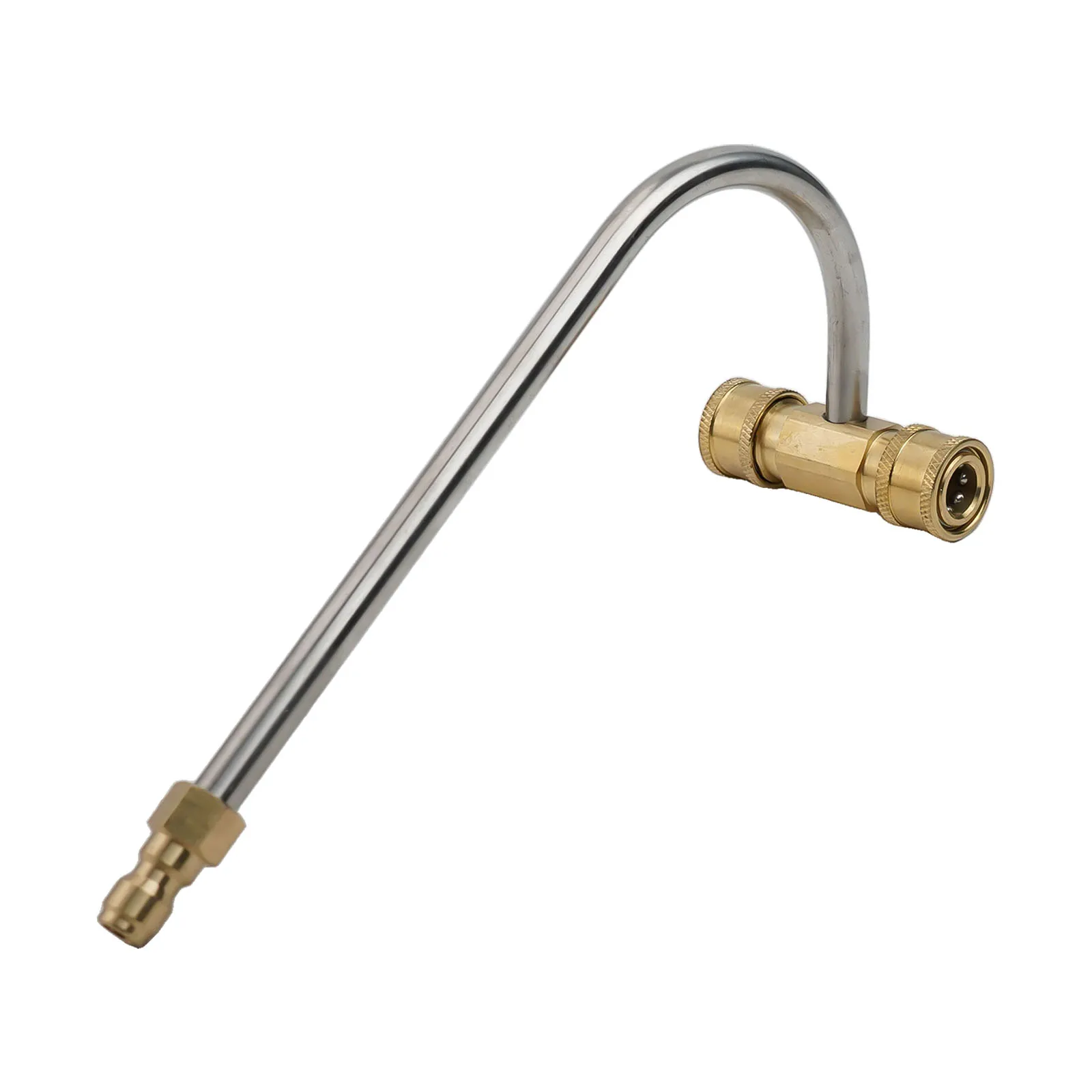 Pressure Washer Gutter Cleaner Accessories Parts Replacement 1/4 Inch Washer 20cm With 4 Nozzles Attachment Extension Rod