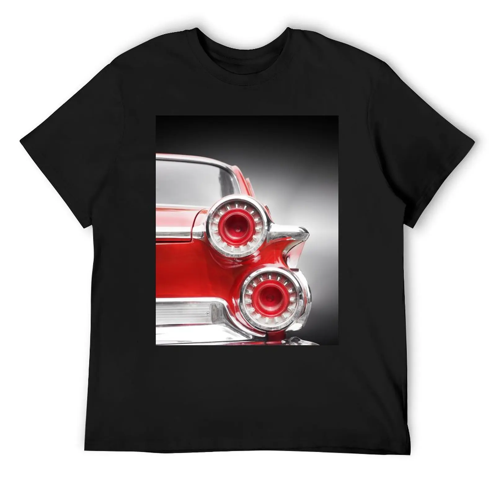 

American classic car 1962 Vehicle rear abstract T-Shirt Aesthetic clothing vintage cute clothes oversized t shirt men