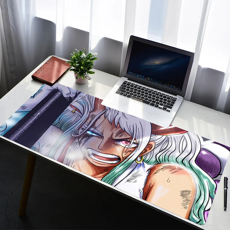 

Mouse Pad PC Non Slip Rubber Mousepad Laptop Gamer Cabinet Keyboard Pad Office One Piece Yamato Computer Gaming Desk Mouse Mat