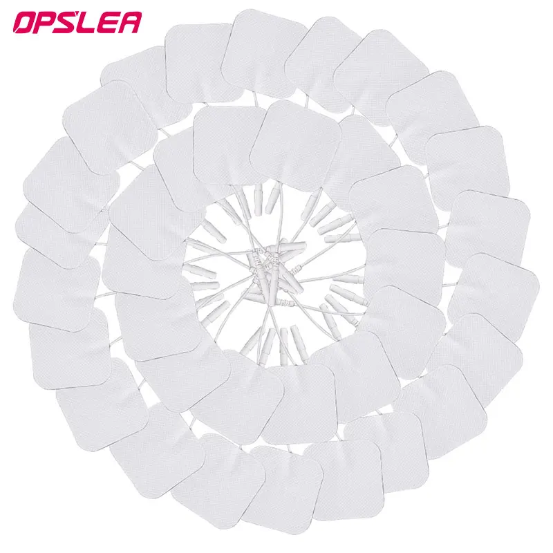 

50/100Pcs Tens Electrode Pads Non-woven Fabric for EMS Muscle Stimulator Massager Tens Digital Massage Physiotherapy Device