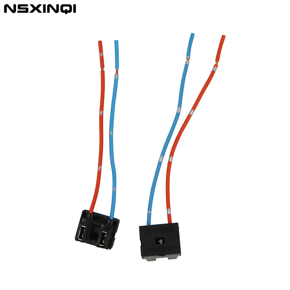 

NSXINQI 2pcs H7 Original Car Socket LED Bulb Holder Cars Lamp Adapter Connector For Headlights Fog Lights Wiring Harness