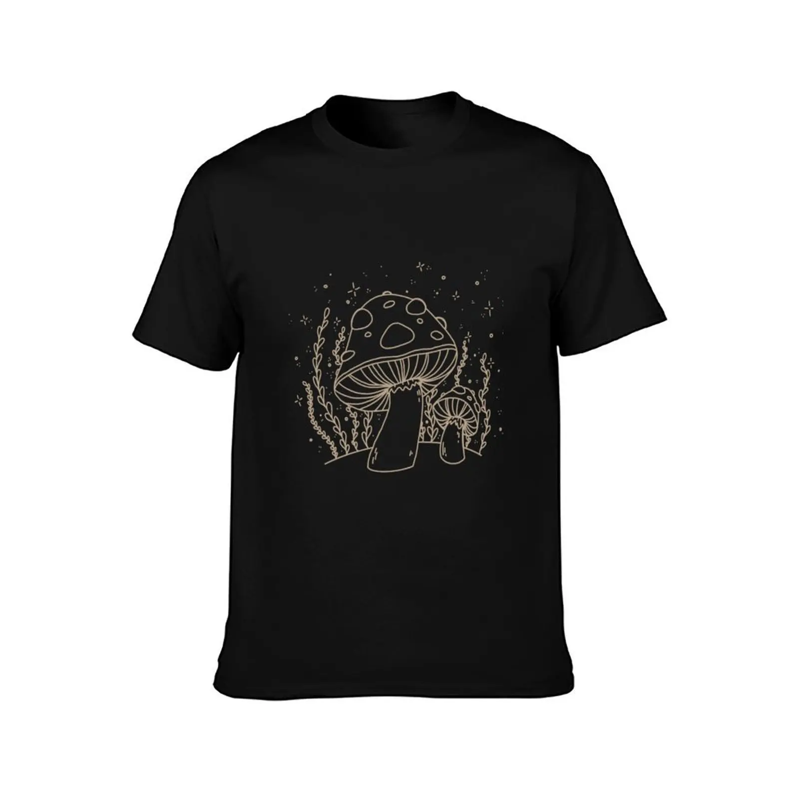 Magic Toadstool Classic T-Shirt Summer Casual Cotton Tee Oversized Streetwear Tops Vintage Graphic Print Unisex Men Women