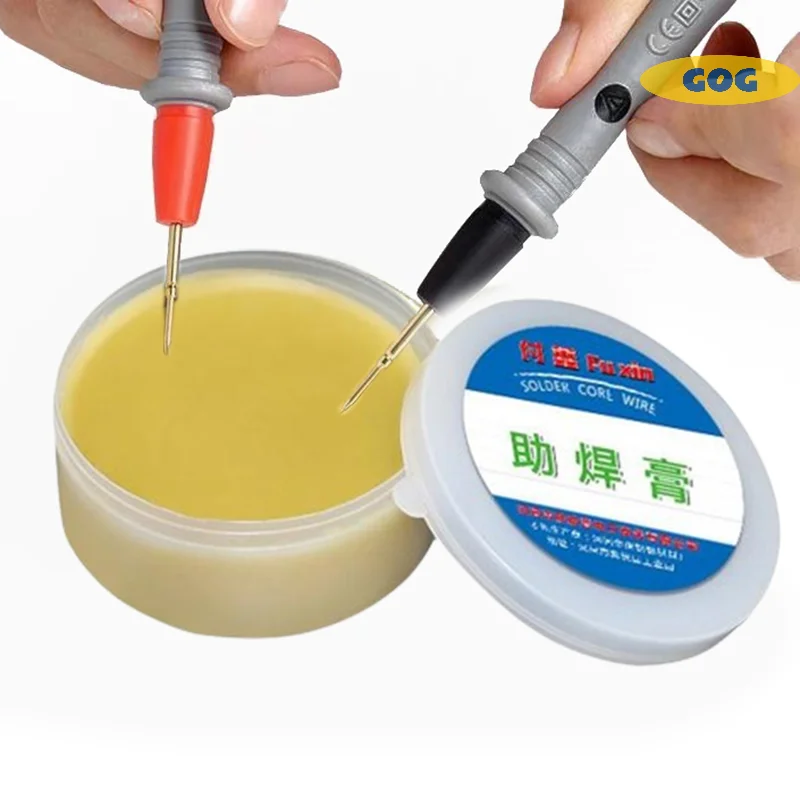 Rosin Solder Paste Flux Low Temperature Welding Lead-free High Purity Electric Soldering Iron Soldering Oil for Soldering Tool