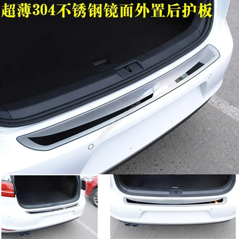 High Quality Stainless Steel Rear Bumper Protector Sill For Vw Passat B7 2011-2015 Car Covers Car Accessories