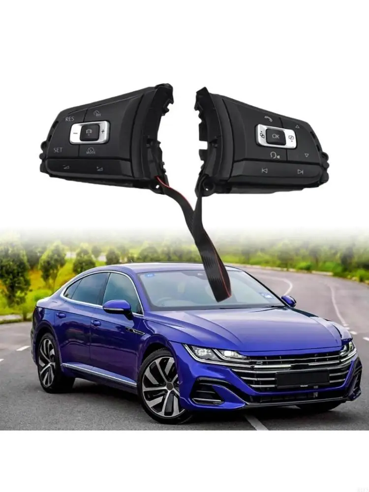 High Brightness LED Steering Wheel Button Light Accessory For Enhancing Night Driving Safety And Durability 5G0959442N