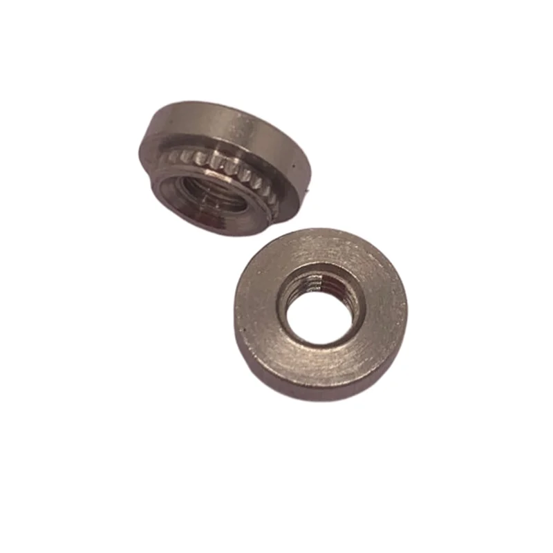 

KFS2-M2/M2.5/M3/M3.5/M4/M5 Broaching Nut Self Clinching Fasteners for Metal Sheets and Panels Server Cabinet Insert Rivet Rivnut