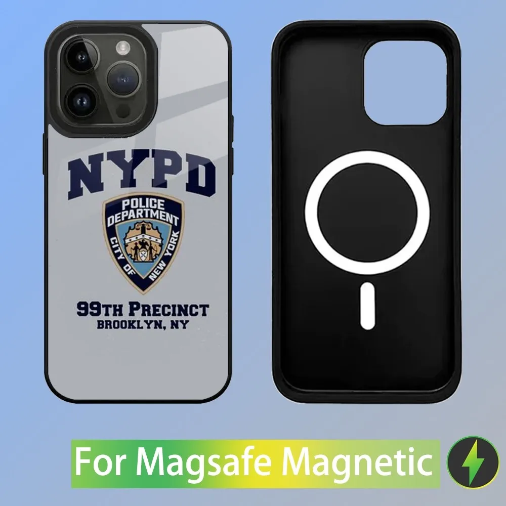 Brooklyn Nine 99 Phone Case For iPhone 15,14,13,12,11,Plus,Pro,Max Mini Magsafe Magnetic Wireless Charging