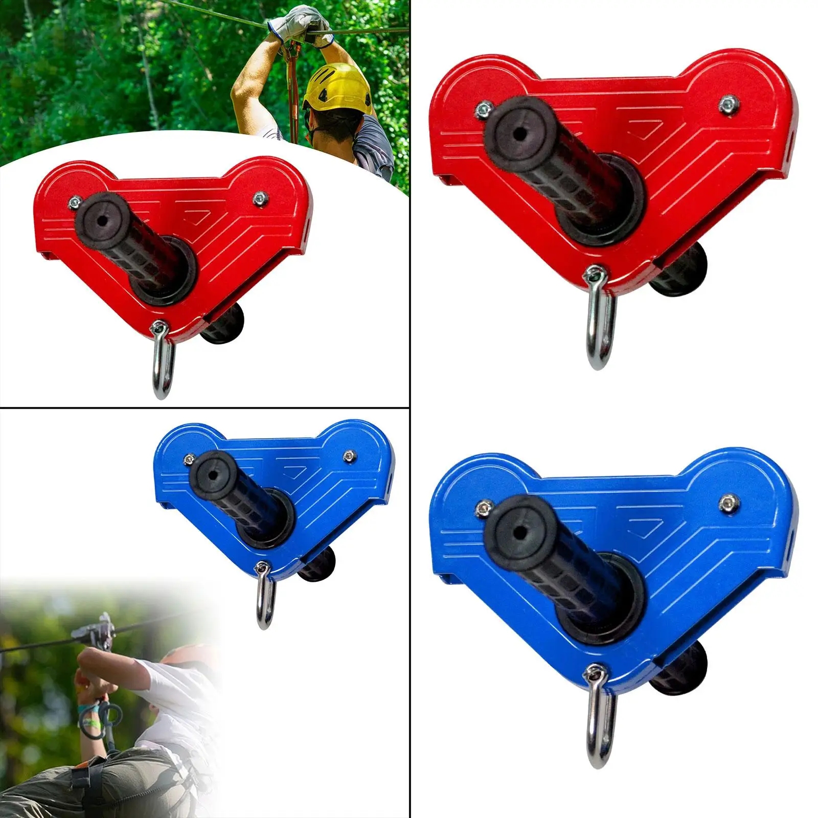 

Kids Zip Line Quick Setup Equipment for Picnic Outdoor Sports Playground