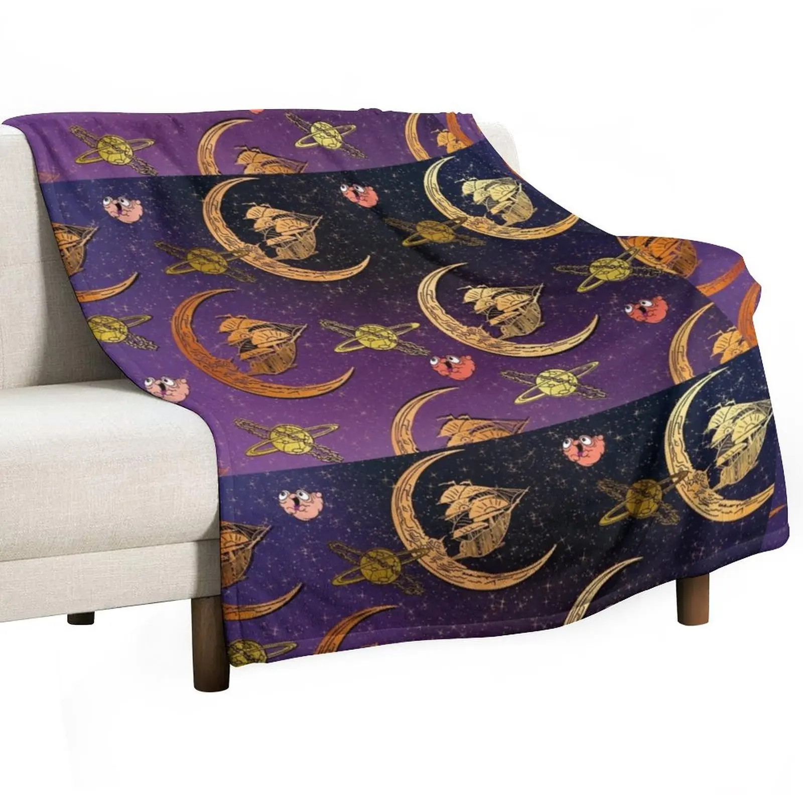 

Treasured Planets Throw Blanket Soft Warm Blanket Gift for Men Women Adults