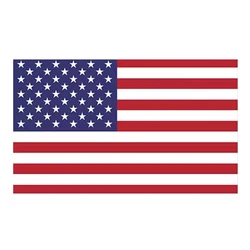 Car stickers with the American flag, car body, motorcycle bumper, waterproof and reflective stickers