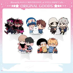 Bloom & メロキスFigures Acrylic Stand Fashion Anime Action Figure Accessories Collection Kids Figure Toys Gift Desktop ornaments