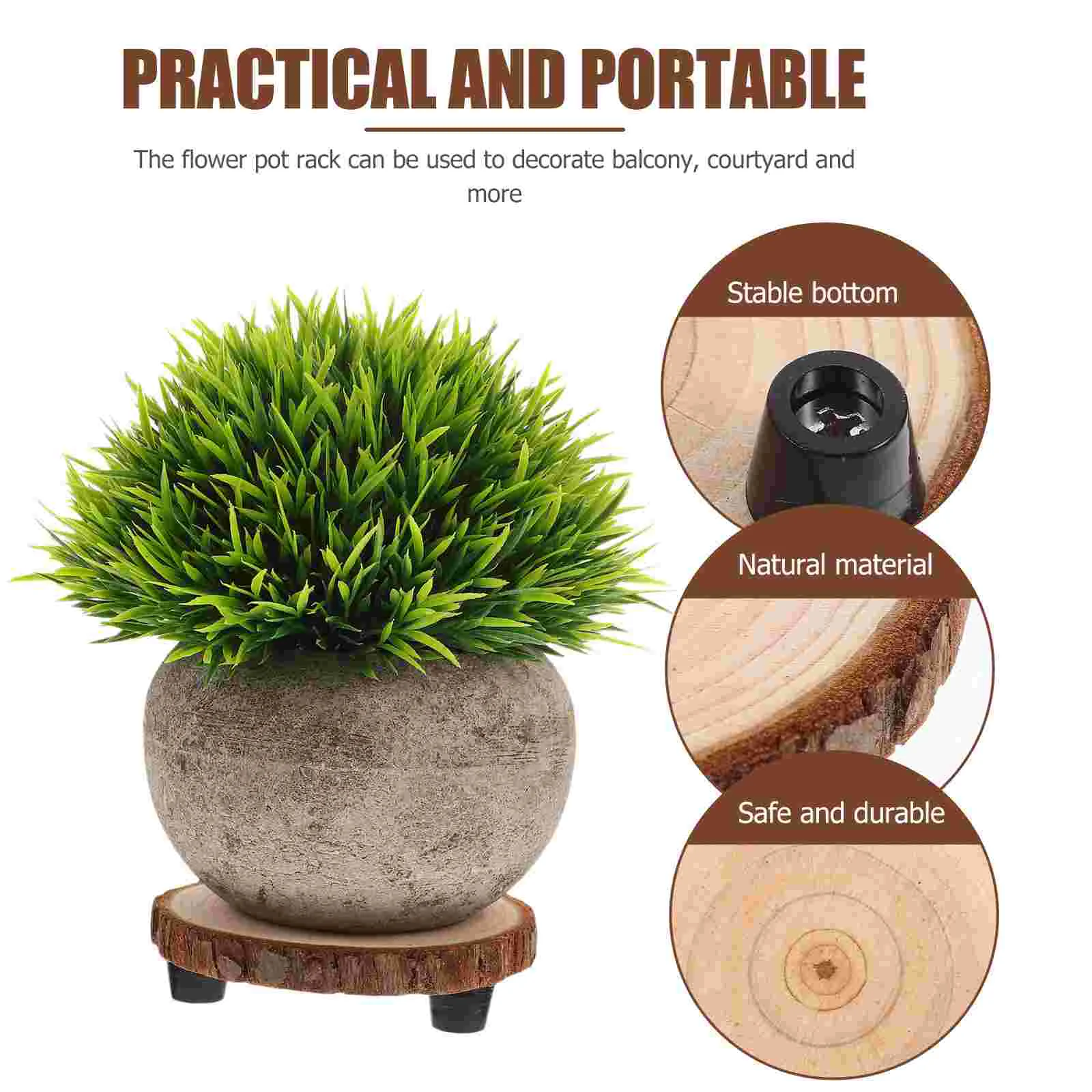 2 pezzi decorazione supporto per piante fioriera cremagliera supporto per torta vaso di fiori base forniture da giardino