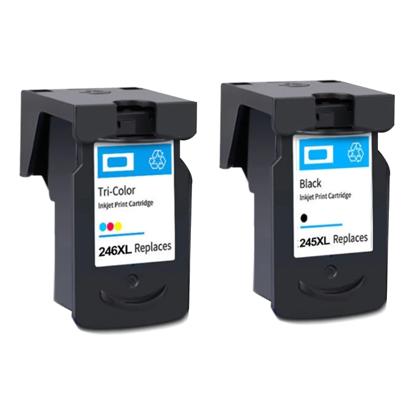 2024 New Black/Color Ink Cartridge PG245 CL246 Fits for Canon PG245 CL246 MG2920 MG2420