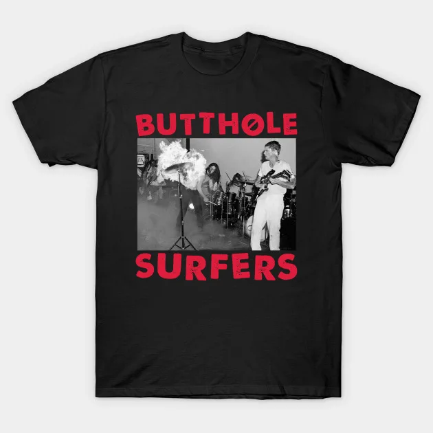 

Butthole Surfers Band Men T-shirt Black Unisex Tee All Sizes S to 5XL TA4760