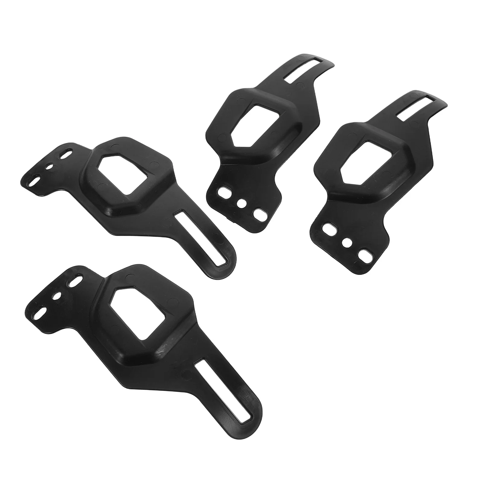 4 قطع من أغطية الأذن الرياضية الشتوية القابلة للإزالة لخوذات الدراجات النارية ملحقات حماية الأذن الآمنة