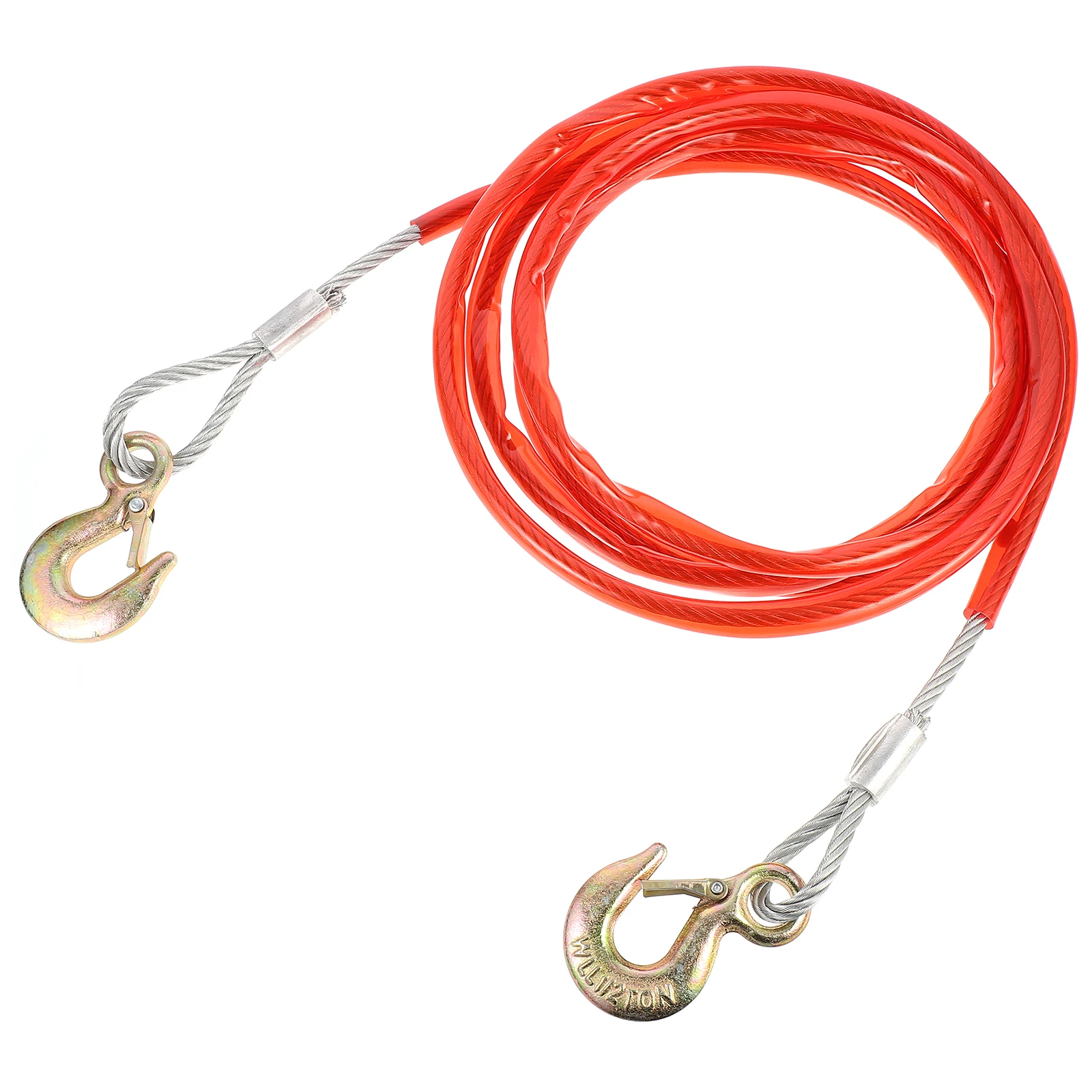 

Steel Car Rope Durable Corrosion Resistant Hooks Smooth Edges For Car Truck Vehicle Towing Accessory Towing Accessory