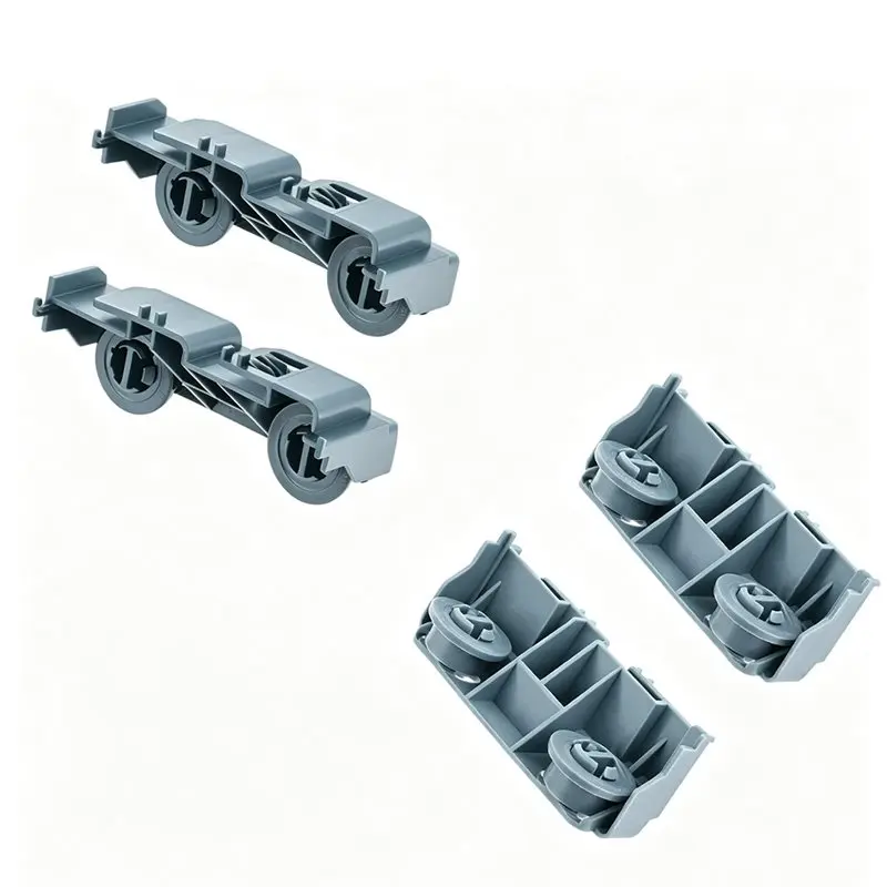 Efficient-Fit For GE Dishwasher Replacement Parts 2-Pack WD28X27241 Interchangeable Carrier Roller Kit Durable Lower Rack Wheel